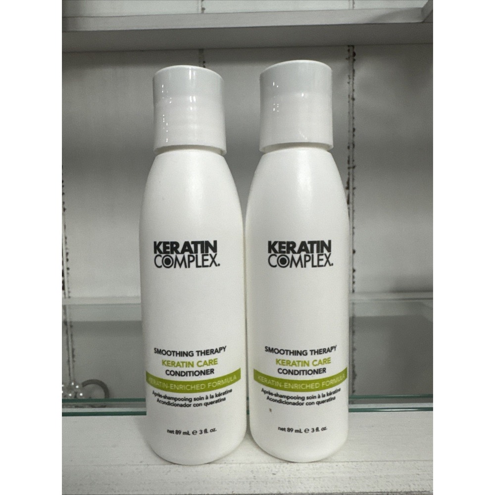 Keratin Complex Smoothing Therapy Keratin Care Conditioner 3 fl oz Lot of 2